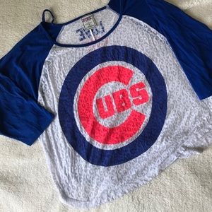 Chicago Cubs crop top